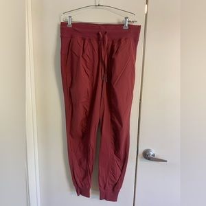 lululemon athletica Burgundy Track Pants